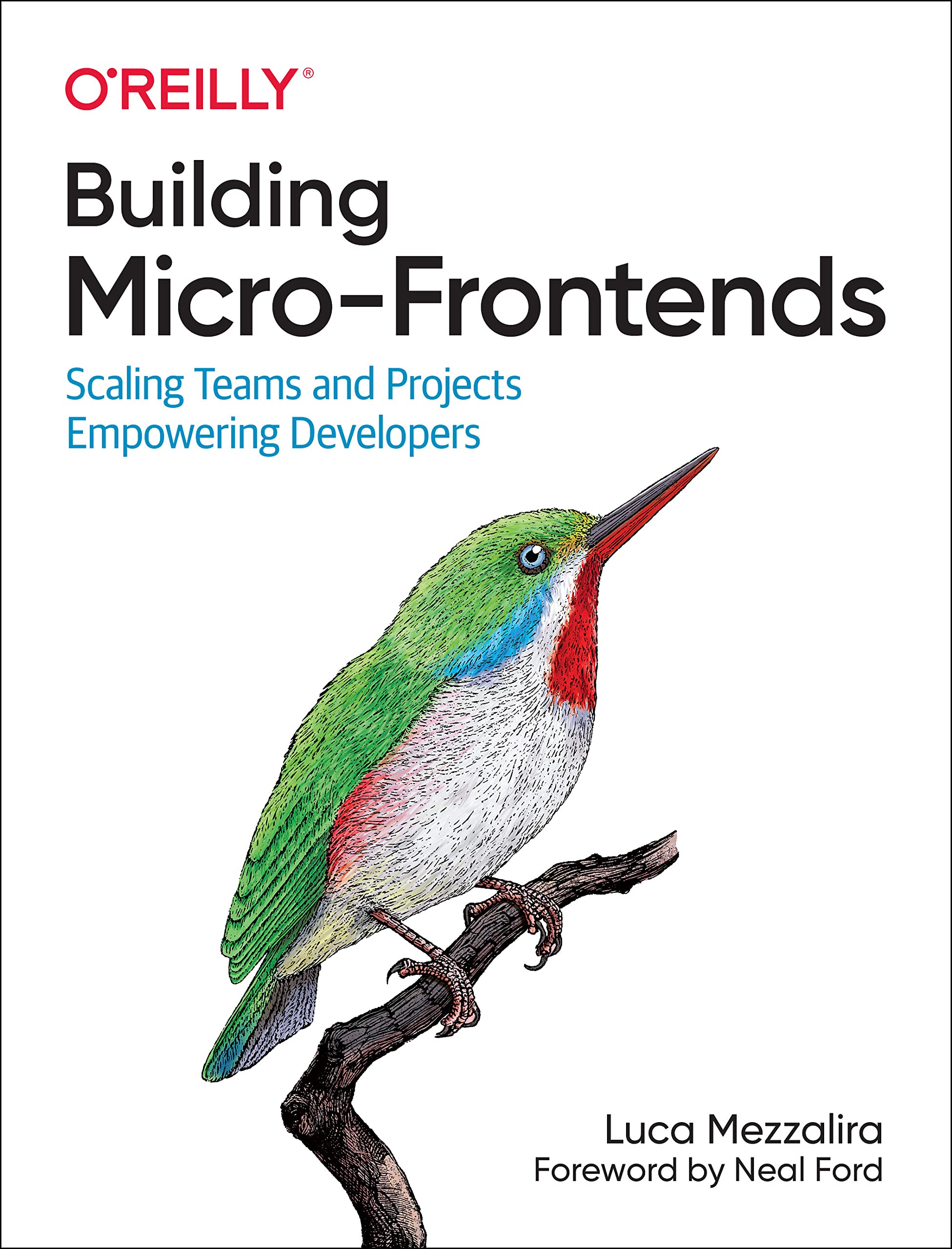 Capa do livro building microfrontends